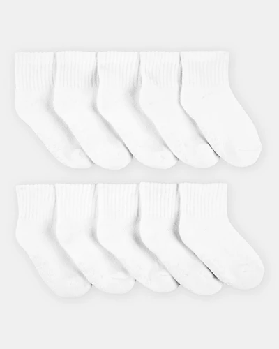 Toddler 10-Pack Ankle Socks