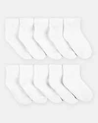 Toddler 10-Pack Ankle Socks