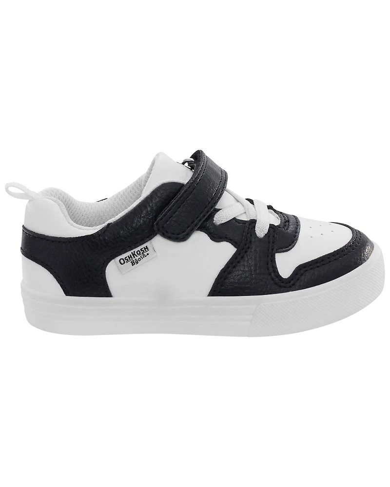Toddler Boy Easy-On Casual Sneakers - Black/White