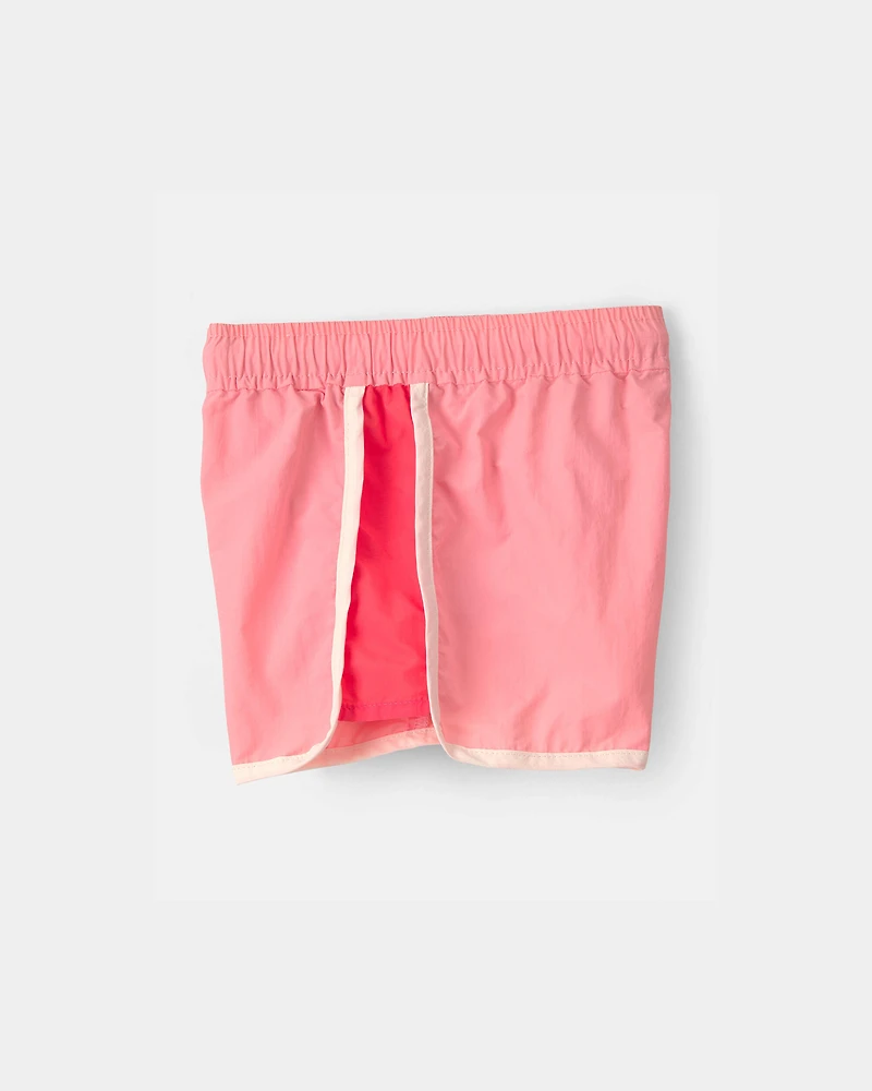 Toddler Girl Colorblock Active Shorts