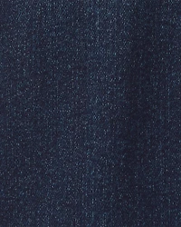 Baby Elastic Strap Denim Overalls - Dark Wash