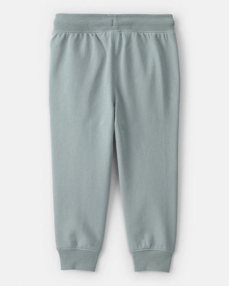 Toddler Boy French Terry Joggers - Green