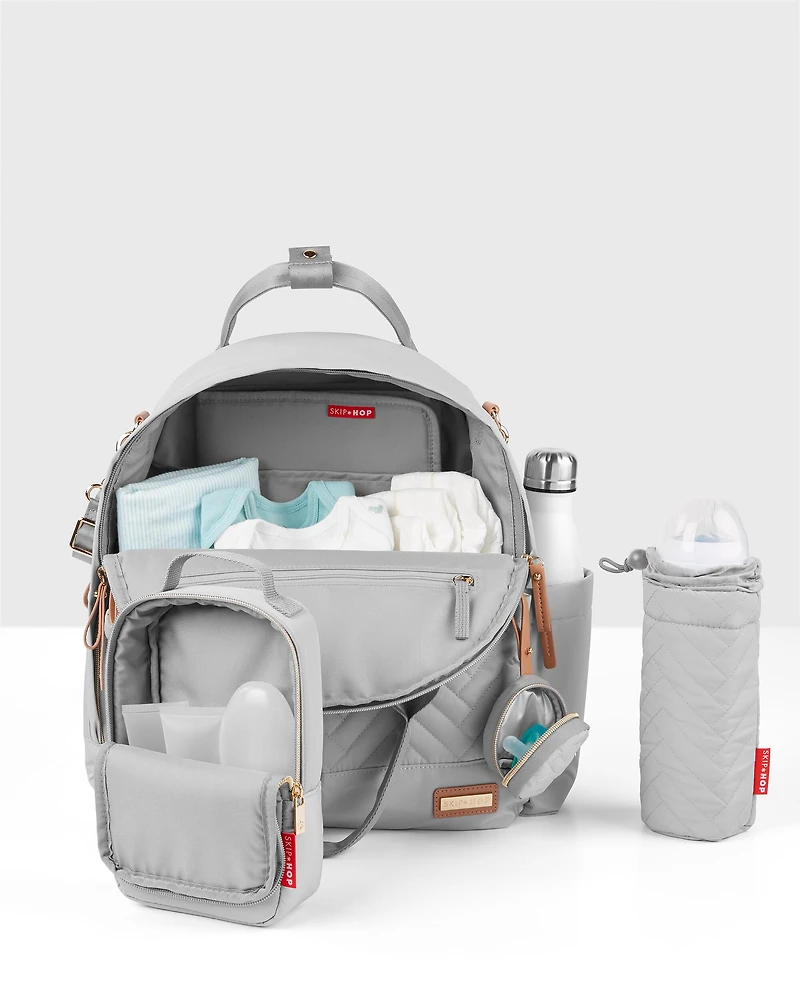 Suite by Skip Hop 6-in-1 Diaper Backpack Set