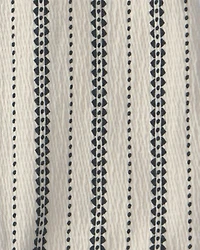 Baby Boy Striped Short-Sleeve Romper - Black/Ivory