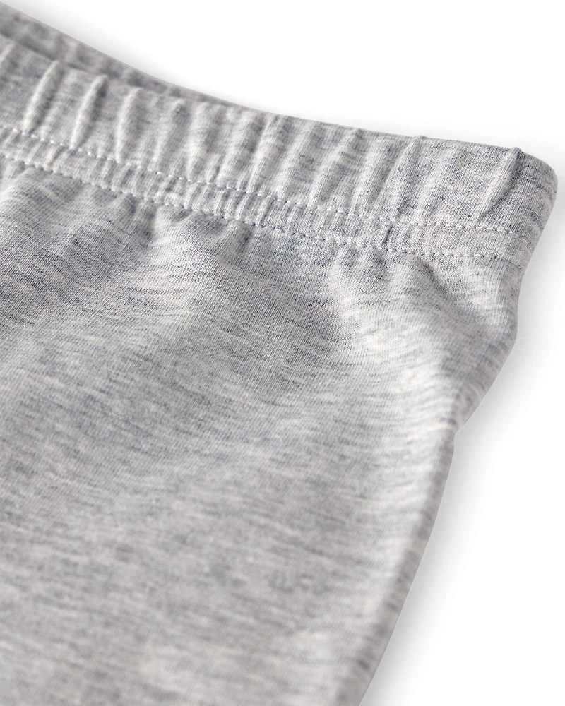 Girls 2-Pack Organic Cartwheel Shorts