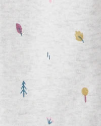 Baby Girl 2-Pack Organic Cotton Grow-With-Me Joggers