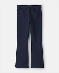 Girls -Pack Uniform Ponte Flare Pants