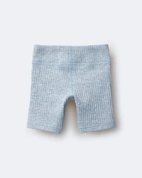 Toddler Girl Brooklyn Bike Shorts - Heather Grey