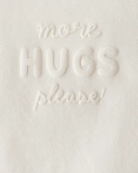 Baby Girl DayDream Fleece Hugs Pullover Sweatshirt - Cream