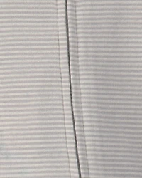 Baby 2-Pack Elephant Striped 100% Cotton 2-Way Zip Sleep & Play Pajamas - Ivory/Grey
