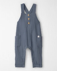 Baby Organic Cotton Gauze Overalls