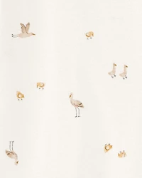 Baby 2-Pack Sleeper Gowns - Ivory/Tan