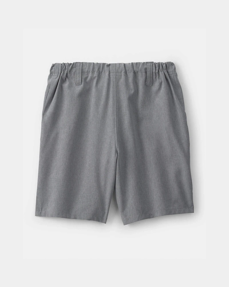 Boys -Pack Uniform Active Pull-On Shorts