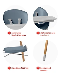 EON 4-in-1 High Chair - Slate Blue