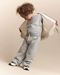 Toddler Girl Dolman-Sleeve Miriam Tee - Heather Grey