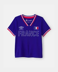 Toddler Umbro France Soccer Jersey - Blue
