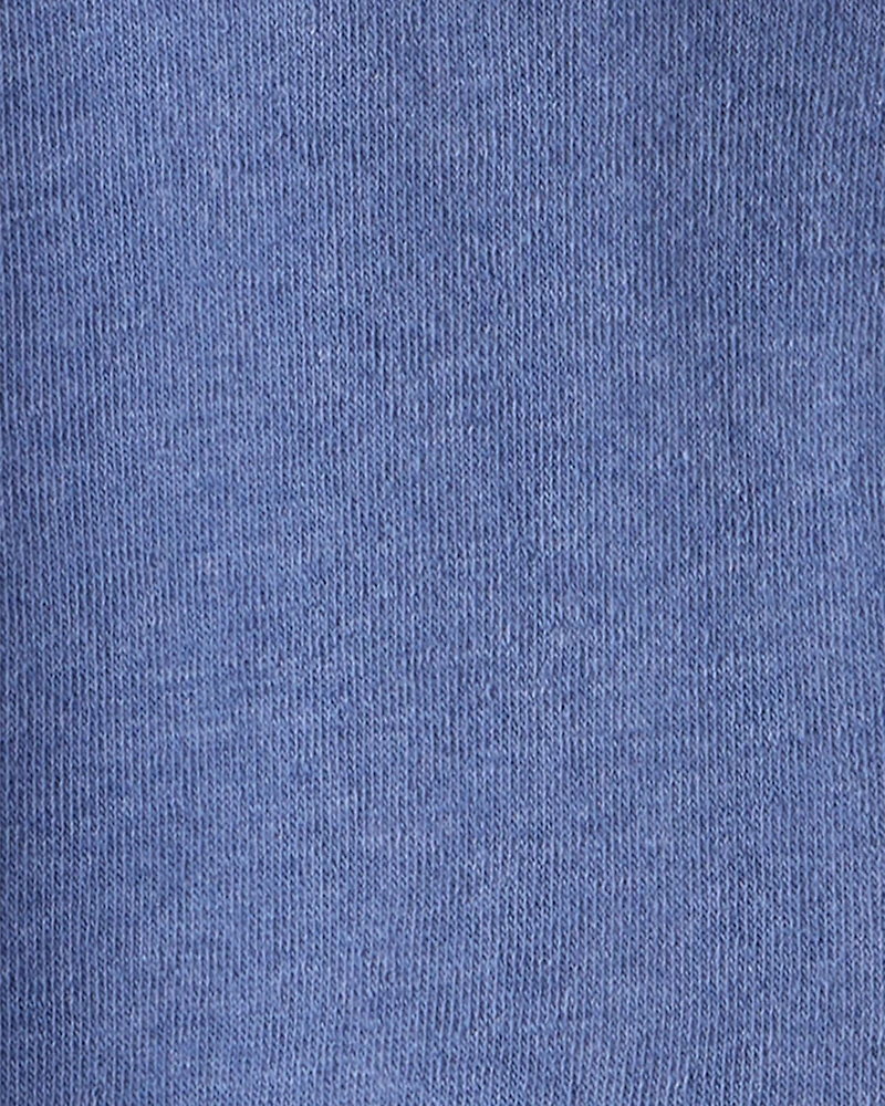 Girls 2-Piece DayDream Fleece Fleece Hooded Zip-Up Jacket & Joggers Set - Blue