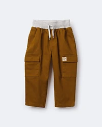 Toddler Boy Cargo Pant - Cinnamon