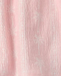 Girls Palm Tree Gauze Shorts - Pink