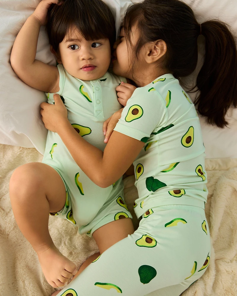 Baby Avocado PurelySoft Romper - Green