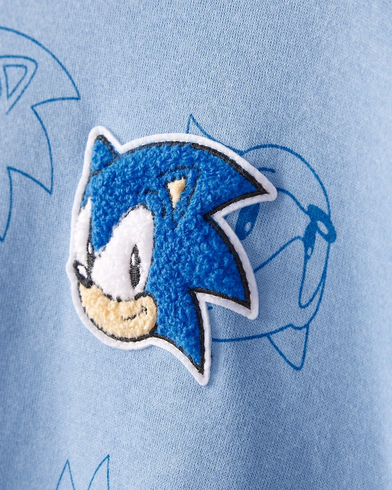 Boys Sonic the Hedgehog™ Pullover Sweatshirt - Blue