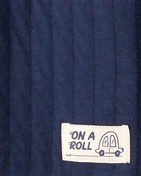 Baby Boy 2-Piece Hooded Tee & Pant Set - Navy