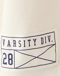 Boys Color Block Pullover Sweatshirt - Ivory