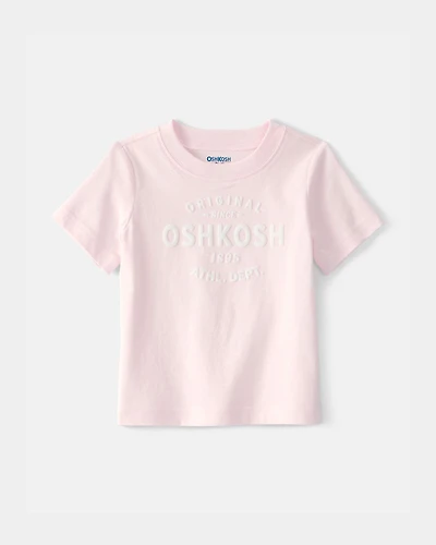 Baby Girl OshKosh Logo Short-Sleeve Graphic Tee - Pink