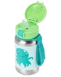 ZOO Stainless Steel Straw Bottle - Octopus