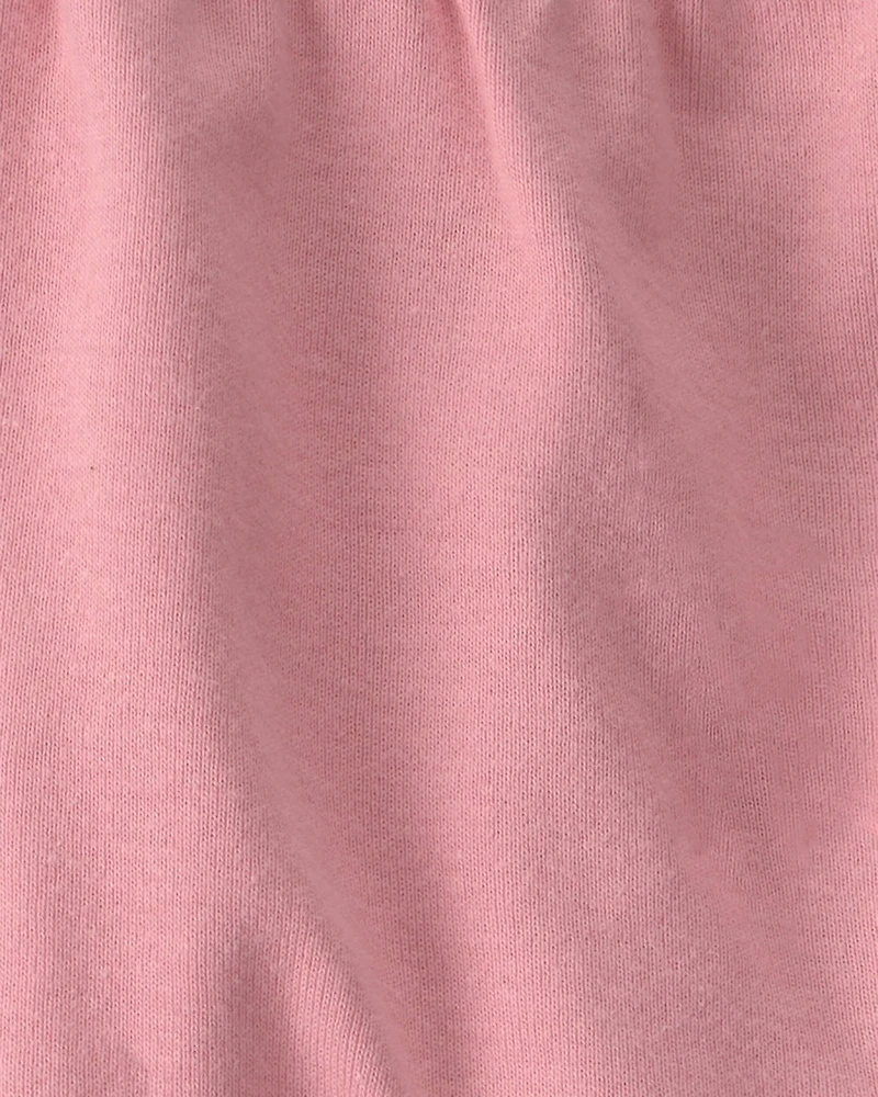 Baby Girl 2-Pack Cotton Shorts - Pink