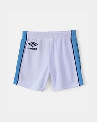 Toddler Umbro Argentina Mesh Soccer Shorts - Light Blue/White
