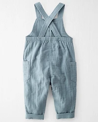 Baby Boy Organic Cotton Gauze Overall