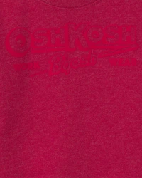 Baby Boy OshKosh Logo French Terry Pullover Sweatshirt - Red