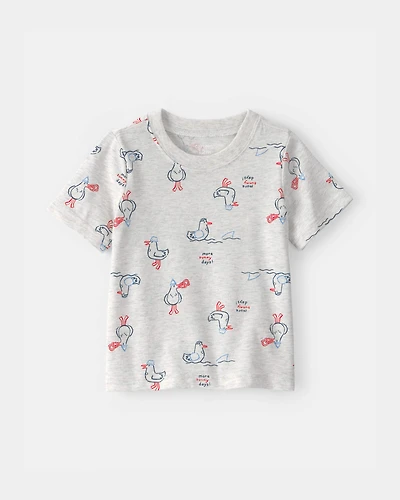 Baby Pelican T-Shirt - Grey