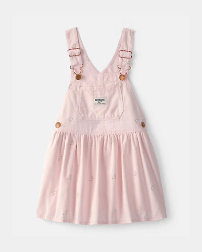 Toddler Girl Bunny Easter Skirtall - Pink
