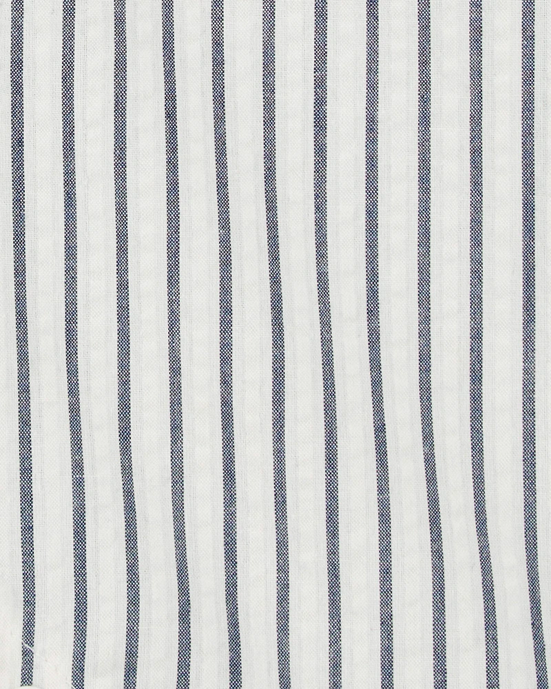 Baby Striped Polo Romper