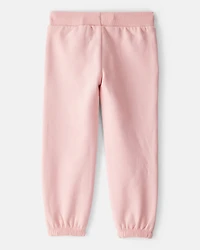 Toddler Girl 2-Piece Daydream Fleece Pullover Sweatshirt & Joggers Set - Pink