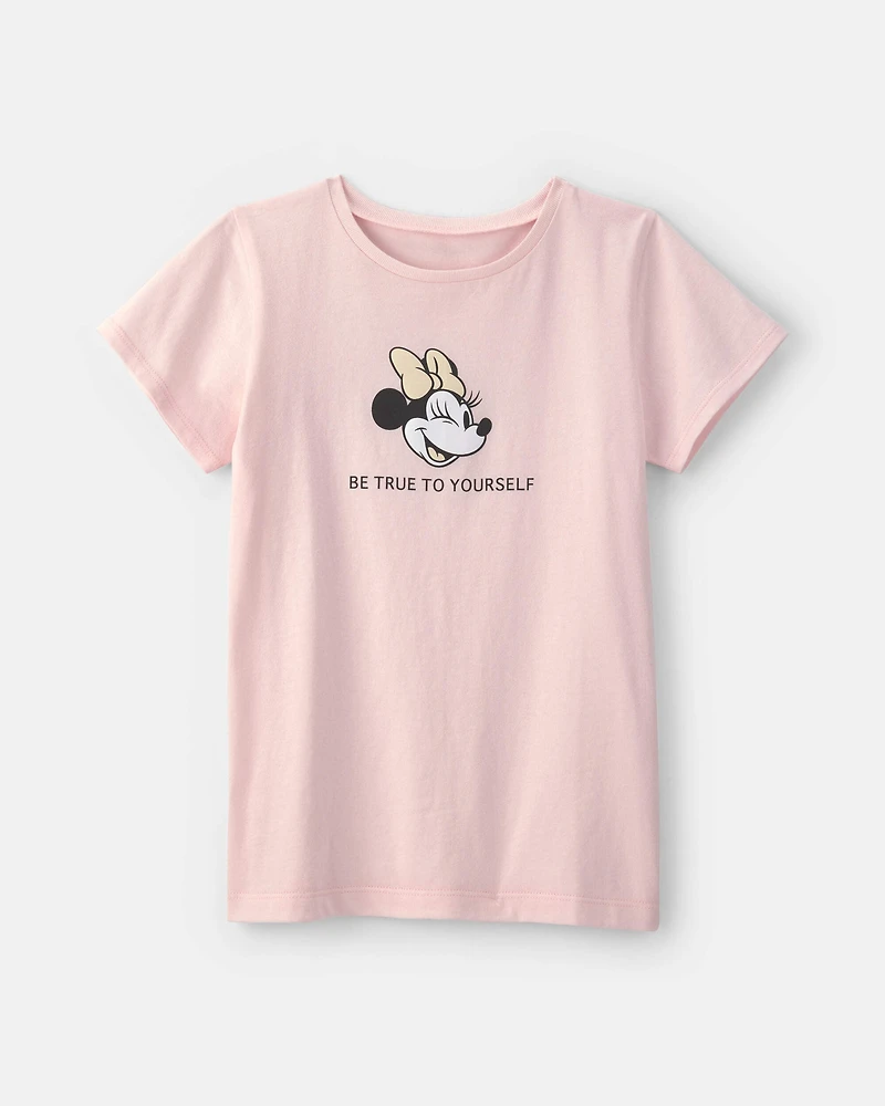 Girls Disney© Minnie Mouse Graphic Tee - Pink
