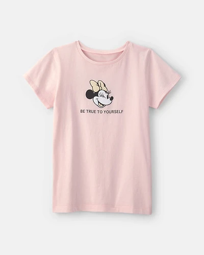 Girls Disney© Minnie Mouse Graphic Tee - Pink