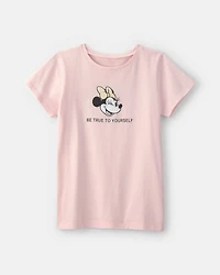 Girls Disney© Minnie Mouse Graphic Tee - Pink