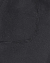 Toddler Boy French Terry Shorts - Black