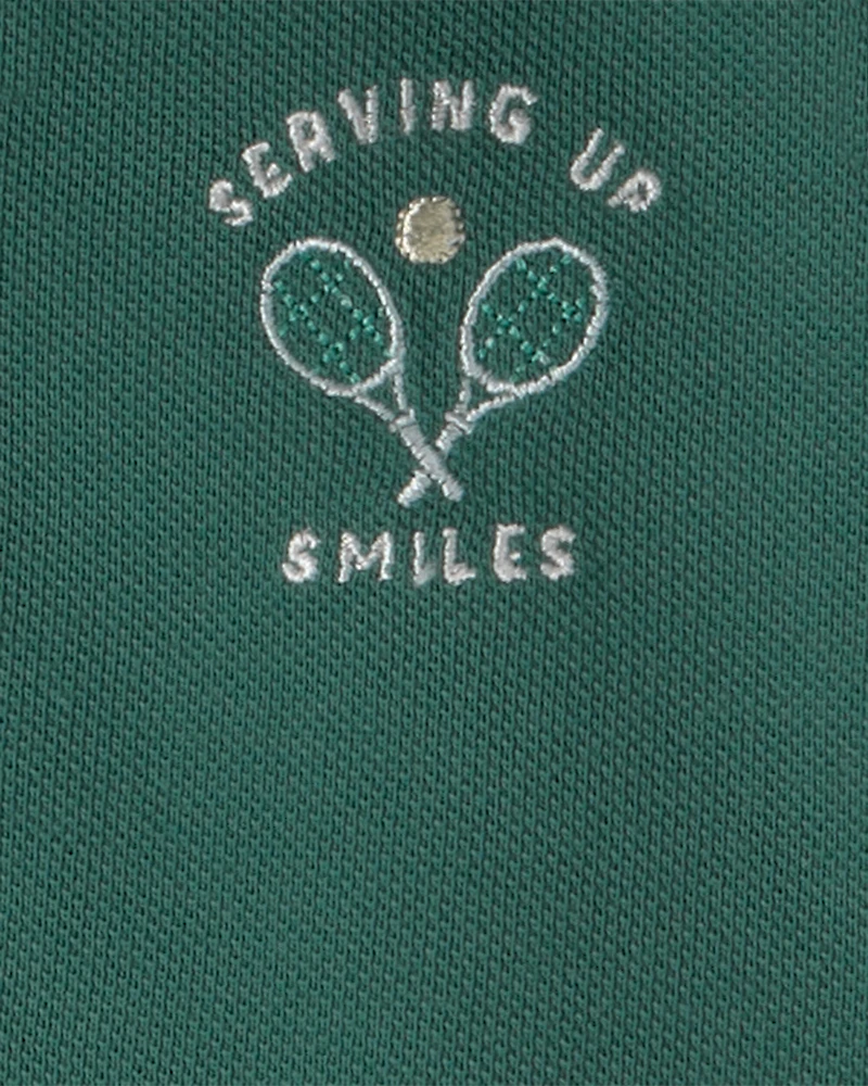 Baby Boy 2-Piece Top & Short Set - Green