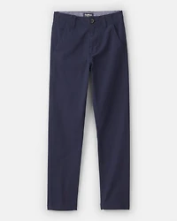 Boys Slim Fit Tapered Chino Pants