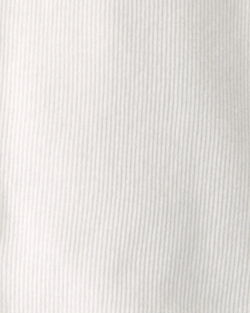 Girls 2-Piece Floral Sleeveless Top & Skort Set - Green/Ivory