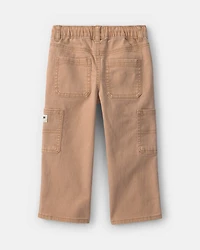 Toddler Boy Carpenter Pants - Brown