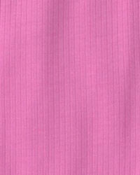 Baby Girl PurelySoft Snug Fit 1-Piece Pajama - Pink