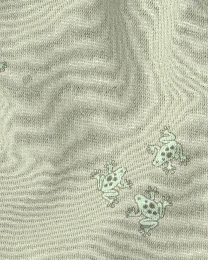 Baby Boy 2-Piece Frog Top & Short Set - Green