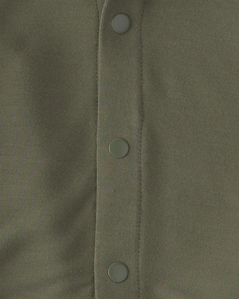 Baby Boy 2-Piece PurelySoft™ Hoodie Layering Set - Olive Green