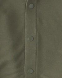 Baby Boy 2-Piece PurelySoft™ Hoodie Layering Set - Olive Green