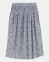 Kid Floral Maxi Skirt - Blue